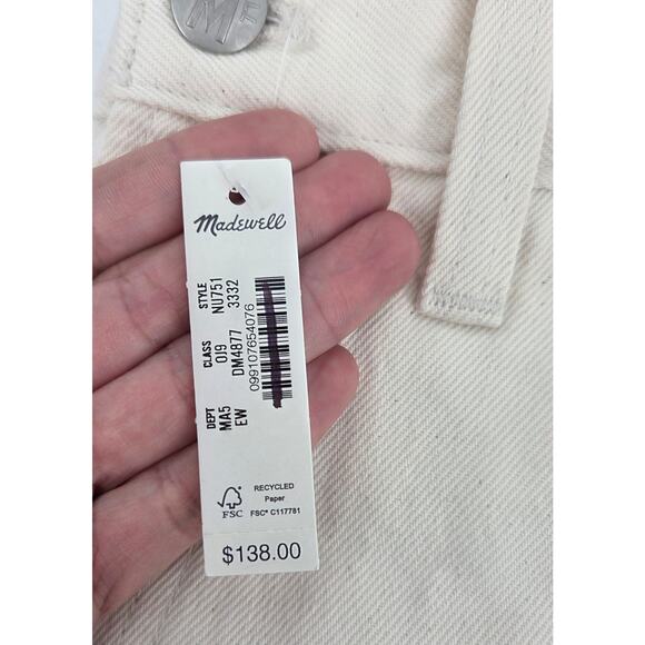 NWT MADEWELL Mens The 1991 Loose Straight Jean Size 33x32 Retail $138 - Picture 5 of 6